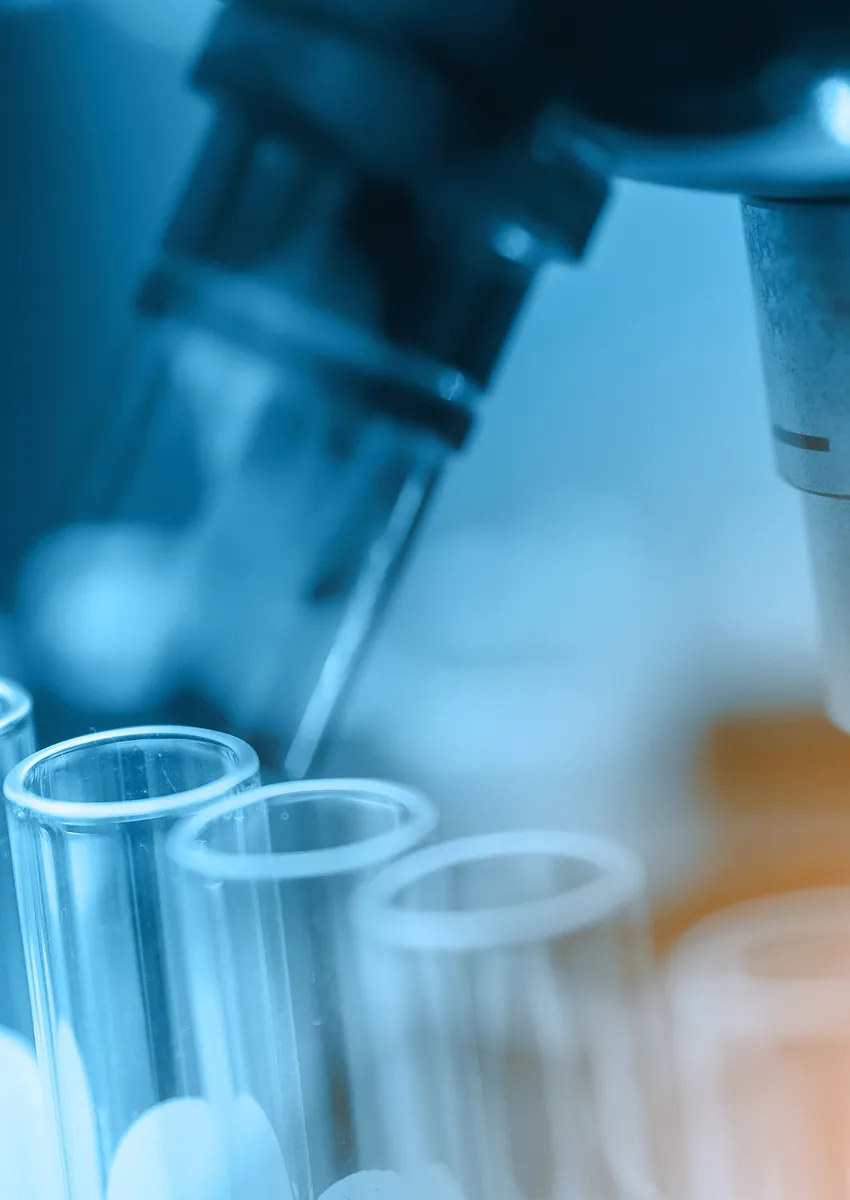 Laboratory test tubes