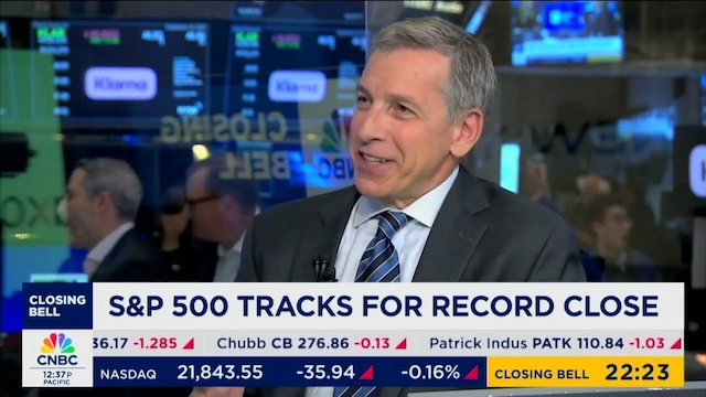 Play video: Richard Saperstein on CNBC: This is an ‘excellent’ time to own stocks